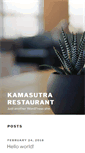 Mobile Screenshot of kamasutrarestaurant.ca