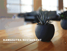 Tablet Screenshot of kamasutrarestaurant.ca